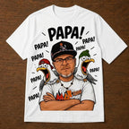 Custom T-shirt - For Dad - Funny Seagull