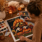 Personalized 3D Pearl Art DIY Kit - For Home - Holiday Canvas