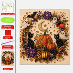 Custom Pearl Art - For Family, Kids, Adults - Halloween Ghost Seasonal Canvas Kit