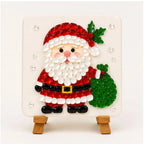 Custom Mosaic Kit - For Family, Kids, Adults - Festive Handmade Christmas Acrylic Sea Glass Mosaic