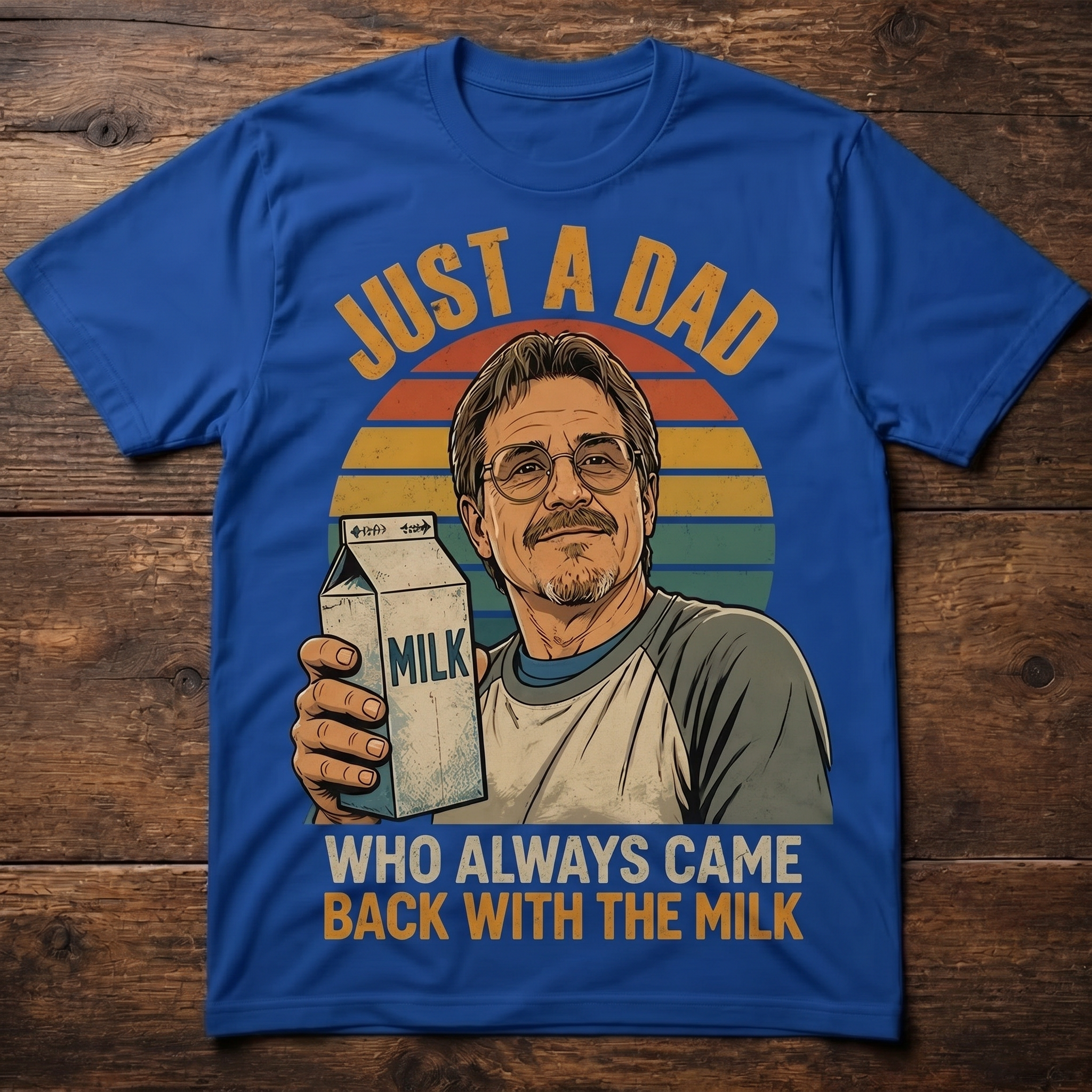 Custom T-shirt - For Dad - Dad Milk