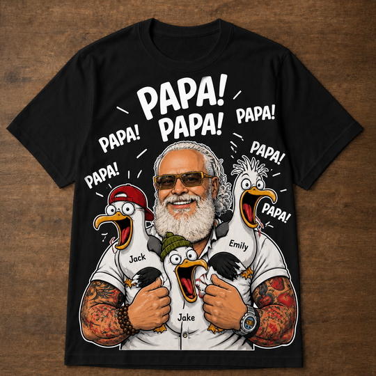 Custom T-shirt - For Dad - Loud Seagull
