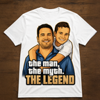 Custom T-shirt - For Him - The Man, The Myth, The Legend