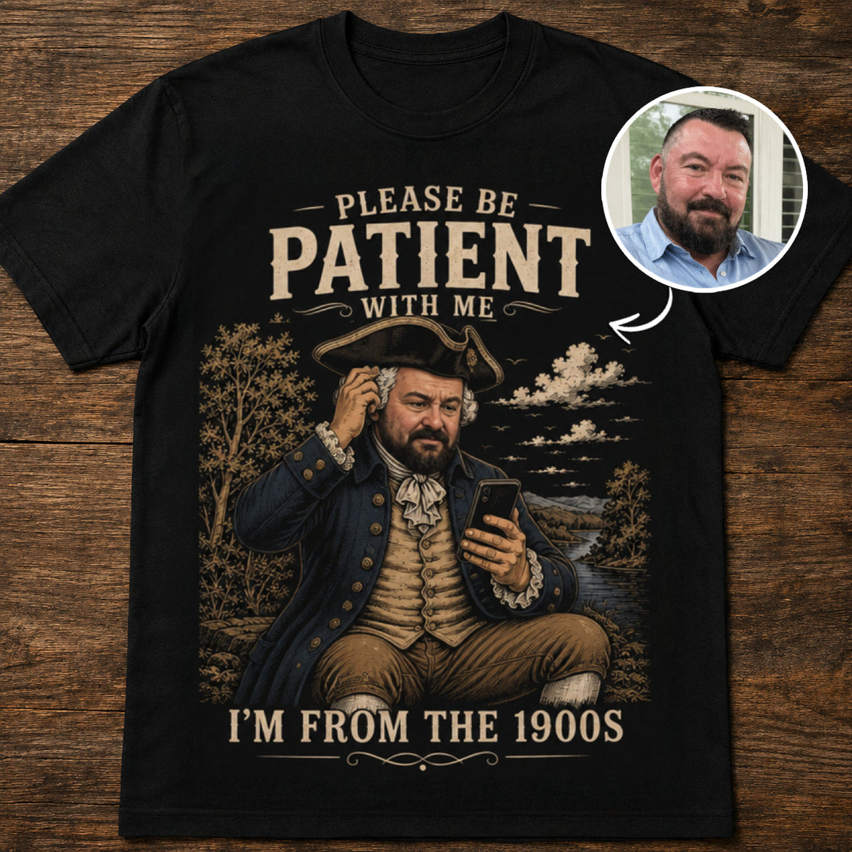 Custom T-shirt - For Dad - I'm From The 1900s