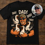 Custom T-shirt - For Dad - Dad Seagull Chaos