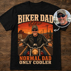 Custom T-shirt - For Dad - Biker Dad