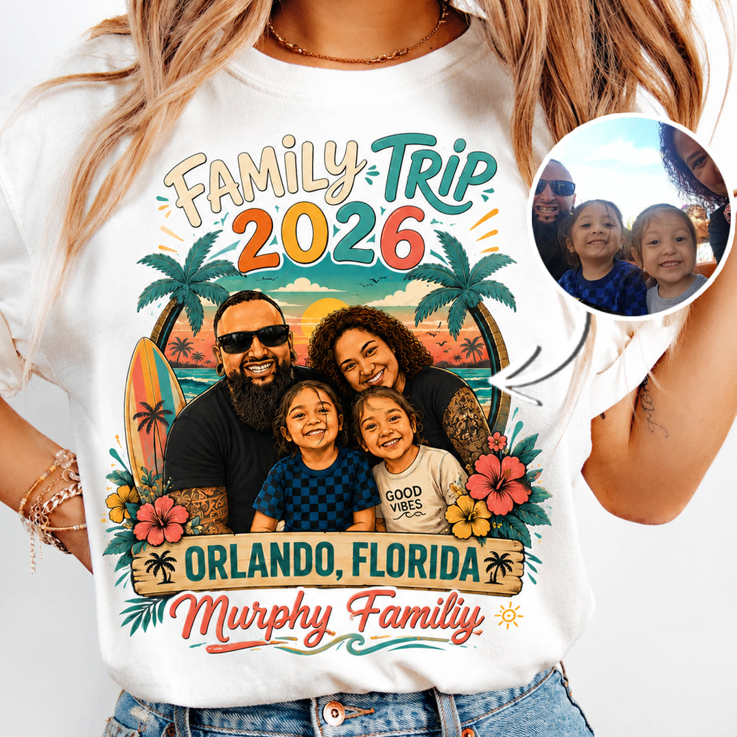 Custom T-shirt - Family Trip 2026