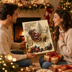 Personalized 3D Pearl Art DIY Kit - For Home - Holiday Canvas