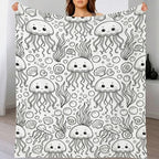 Custom Blanket - For Adults - DIY Drawing with Markers