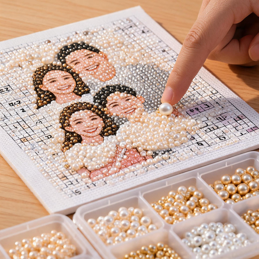STEP 3｜Place the Pearls