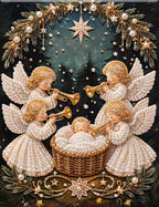 Personalized 3D Pearl Art DIY Kit - For Home - Holiday Canvas
