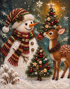 Personalized 3D Pearl Art DIY Kit - For Home - Holiday Canvas