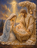 Personalized 3D Pearl Art DIY Kit - For Home - Holiday Canvas