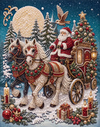 Personalized 3D Pearl Art DIY Kit - For Home - Holiday Canvas
