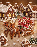 Personalized 3D Pearl Art DIY Kit - For Home - Holiday Canvas