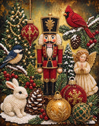 Personalized 3D Pearl Art DIY Kit - For Home - Holiday Canvas