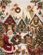 Personalized 3D Pearl Art DIY Kit - For Home - Holiday Canvas