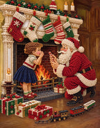 Personalized 3D Pearl Art DIY Kit - For Home - Holiday Canvas