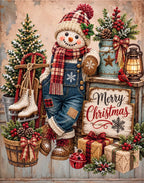 Personalized 3D Pearl Art DIY Kit - For Home - Holiday Canvas