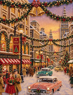 Personalized 3D Pearl Art DIY Kit - For Home - Holiday Canvas