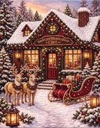 Personalized 3D Pearl Art DIY Kit - For Home - Holiday Canvas