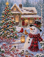 Personalized 3D Pearl Art DIY Kit - For Home - Holiday Canvas