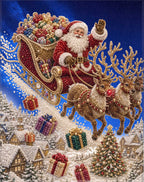Personalized 3D Pearl Art DIY Kit - For Home - Holiday Canvas