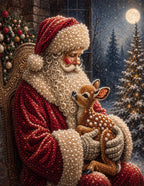 Personalized 3D Pearl Art DIY Kit - For Home - Holiday Canvas
