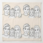 Custom Blanket from Your Photo – Color Your Own Personalized Throw