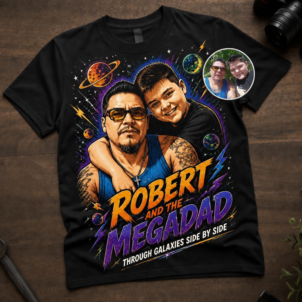 Custom T-shirt - For Dad - MegaDAD
