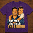 Custom T-shirt - For Him - The Man, The Myth, The Legend